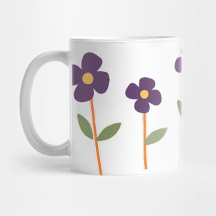 Spring Garden In Cute Hand Drawn Style Mug